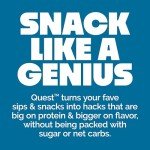 Quest Nutrition Chocolate Chip Protein Cookie, 15g Protein, 1g Sugar, 2g Net Carbs, Keto Friendly, High Protein, Low Carb; 12 Count