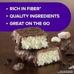 Atkins Endulge Chocolate Coconut Flavored Bar, Low Sugar Treat, High in Fiber, 16 Count
