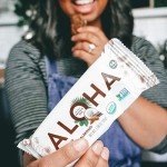ALOHA Organic Plant Based Protein Bars - Coconut Chocolate Almond - 1.98 oz Bars - Vegan, Low Sugar, Gluten Free, Paleo, Low Carb, Non-GMO, Stevia Free, Soy Free, No Sugar Alcohols