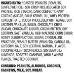 Amazon Brand - Happy Belly Protein Chewy Bars Peanut Butter & Dark Chocolate, 5 Count