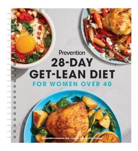 Prevention: 28-Day Get-Lean Diet for Women Over 40. The new planner for daily meal plans, recipes, and more for lasting weight loss after 40!