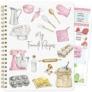 ceiba tree Blank Recipe Book to Write in Your Own Recipes Notebook Cookbook Journal 8.5" x 11" with Stickers Gift Ideas for Women Wife Mom 120 Pages