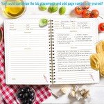 ceiba tree Blank Recipe Book to Write in Your Own Recipes Notebook Cookbook Journal 8.5" x 11" with Stickers Gift Ideas for Women Wife Mom 120 Pages