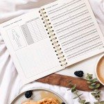 Kunitsa Co. Food and Exercise Journal for Women - Track Meals, Nutrition, and Weight Loss, 90 Days, Pink, 8.5 x 6 Inches