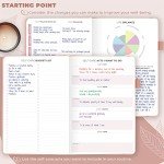 Clever Fox Self-Care Journal – Daily Reflection Notebook – Mental Health & Personal Development Planner, Meditation & Mood Log, A5 (Light Pink)