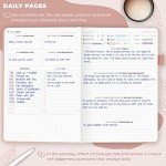 Clever Fox Self-Care Journal – Daily Reflection Notebook – Mental Health & Personal Development Planner, Meditation & Mood Log, A5 (Light Pink)