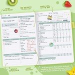 Clever Fox Wellness Planner - Weekly & Daily Health and Wellness Log, Food Journal & Meal Planner Diary for Calorie Counting, Notebook for Medical Condition Tracking, A5-Sized - Neon Yellow