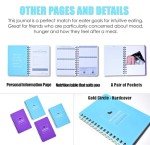 Mindful Eating Nutrition Diary - A5 Food Sensitivity Log, The 60 Days Intuitive Eating Journal Is Perfect For Noticing Your Mood, Feelings And Symptoms-Diet Journal For Achieve Health Goals
