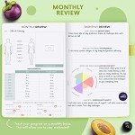 Clever Fox Wellness Planner - Weekly & Daily Health and Wellness Log, Food Journal & Meal Planner Diary for Calorie Counting, Notebook for Medical Condition Tracking, A5-Sized - Neon Yellow
