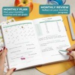Clever Fox Fitness and Food Journal Premium – Guided Daily Workout, Meal & Weight Loss Tracker for Women & Men – Exercise Diet Planner (Rose Gold)