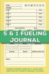 5 and 1 Fueling Journal: Track Diet Components such as Fueling,Lean Protein,Fat,Greens & Many Other including Mood,Weight,Body Measurement,etc., using Daily Log Sheets & Weekly Checklist