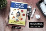 Diabetes Log Book - with Food & Blood Sugar Journal | for Types 1 & 2 Diabetics | A5 Spiral Bound
