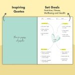 Lamare Food Journal for Women Weight Loss – Food Diary, Meal Planner and Grocery List Notebook