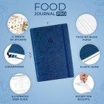 Clever Fox Food Journal Pro – Diet & Wellness Planner for Women & Men – Weight Loss Diary with Calorie Tracker – Food Log for Tracking Meals, Exercise & Weightloss - Undated, 7" x 10" Mystic Blue