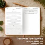 91-Day Self-Care Journal for Women & Men – Guided Wellness & Gratitude Planner with Mood Tracker, Daily Reflections, and Mental Health Journal for Personal Growth
