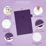 Legend Food Sensitivity Journal – Daily Elimination Diet & Health Diary with Symptom Tracker – Book Log for Low Fodmap, Diabetic, Ibs (Purple)