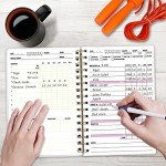 Food and Fitness Meal Workout Journal Diary Wellness Log Notebook Planner Weight Loss Diet Exercise Training Health Tracker 6.1" x 8.5" Hard Cover