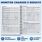 Workout Planner for Daily Fitness Tracking & Goals Setting - A5 Size, 6” x 8”, Charcoal Gray - Men & Women Personal Home & Gym Training Diary - Log Book Journal - by Workout Log Gym