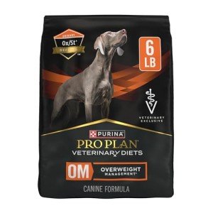 Pro Plan Veterinary Diets Purina OM Overweight Management Canine Formula Dry Dog Food - 6 lb. Bag