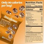 Drizzilicious Mini Rice Cakes Variety Pack - Rice Crisps, Healthy Snack for Adults and Kids, Flavored Rice Cakes, Vegan, Gluten Free, Allergen Free, Only 90 Calories Per Bag - 0.74 oz (Pack of 12)