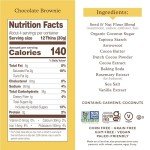 Simple Mills, Chocolate Brownie Cookies Thins, 4.25 Ounce