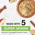 KIND Breakfast Protein, Healthy Snack Bar, Apple Cinnamon, Gluten Free Breakfast Bars, 8g Protein, 1.76OZ Packs, 6 Count