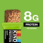 KIND Breakfast Protein, Healthy Snack Bar, Apple Cinnamon, Gluten Free Breakfast Bars, 8g Protein, 1.76OZ Packs, 6 Count