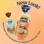 Lundberg Organic Whole Grain Rice Cakes Cinnamon Toast, 9.5 Oz