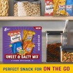 Sweet & Salty Snack Variety Pack, Muddy Buddies Peanut Butter & Chocolate, Chex Mix Traditional, Cheddar & Honey Nut, 35 oz (20 Bags)