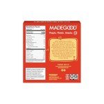 MadeGood Morning Cinnamon Bun Bars, 5ct/5.3 Oz, Organic Snacks