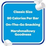 Rice Krispies Treats Crispy Marshmallow Squares, Kids Snacks, Snack Bars, Original, 12.4oz Box (16 Bars)