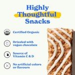 MadeGood Morning Cinnamon Bun Bars, 5ct/5.3 Oz, Organic Snacks