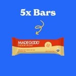 MadeGood Morning Cinnamon Bun Bars, 5ct/5.3 Oz, Organic Snacks