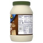 Kraft Mayo with Avocado Oil Reduced Fat Mayonnaise - Classic Creamy Condiment for Sandwiches and Salads, Made with Cage-Free Eggs, For a Keto and Low Carb Lifestyle, 30 fl oz Jar