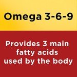 Nature Made Triple Omega 3 6 9 Supplements, Flaxseed, Safflower & Olive Oils, Fish Free Omega 3 Fatty Acid Supplement, 150 Softgels, 75 Day Supply
