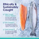 Omega 3 Fish Oil for Small Dogs & Cats - Pet Fish Oil Supplement with DHA & EPA Fatty Acids for Healthy Skin and Coat - Improves Shedding & Relieves Dry, Itchy Skin - 500mg - 120 Capsules