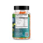 Omega 3 Fish Oil Gummies with EPA & DHA from Wild Fish - Triple Strength Omega 3 Fish Oil Gummy, Supports Healthy Heart, Brain & Immune System, Burpless & Natural - 60 Gummies, 30 Day Supply