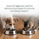pawTree Salmon Oil-Dog and Cat Fish Oil Supplement-Ideal for excessive shedding control, seasonal allergies, itch relief, dry, irritated skin. With over 15 heart-healthy Omega-3 & Omega-6 Fatty Acids.