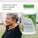 Youngevity Ultimate EFA Plus – Essential Fatty Acids, 90 Soft Gels – Balanced Fish Oil Formula for Heart, Brain, Joint, Skin Health – Omega-3, Omega-6, Omega-9 Supplement for Optimal Health Support