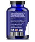 Omega 3 Fish Oil for Small Dogs & Cats - Pet Fish Oil Supplement with DHA & EPA Fatty Acids for Healthy Skin and Coat - Improves Shedding & Relieves Dry, Itchy Skin - 500mg - 120 Capsules