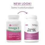 Fairhaven Health Peapod Prenatal DHA Supplements | Premium Icelandic Fish Oil Supplement for Healthy Pregnancy | EPA DHA Omega 3 Supplement for Brain, Eye, Heart Development | Citrus | 90 Softgels