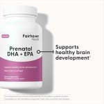 Fairhaven Health Peapod Prenatal DHA Supplements | Premium Icelandic Fish Oil Supplement for Healthy Pregnancy | EPA DHA Omega 3 Supplement for Brain, Eye, Heart Development | Citrus | 90 Softgels