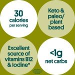Gimme Seaweed Organic Premium Roasted Seaweed Snacks, Extra Virgin Olive Oil, 20 Count, Keto, Vegan, Gluten-Free, Great Source of Omega3s and Iodine, Healthy On-The-Go Snack for Kids and Adults