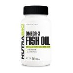 NutraBio Omega 3 Fish Oil Supplements, 2,000mg, 150 Softgels - EPA DHA Omega 3 Fatty Acid Supplement to Help Support a Healthy Heart