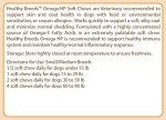 Healthy Breeds Boston Terrier Omega HP Fatty Acid Skin and Coat Support Soft Chews 60 Count