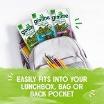 Gimme Seaweed Grab & Go Organic Premium Roasted Seaweed Snacks, Sea Salt & Avocado Oil, 5 Count Trayless, Keto, Vegan, Gluten-Free, Source of Omega3s, Healthy On-The-Go Snack for Kids & Adults