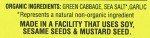 Wildbrine Kraut Raw Green, 18 oz