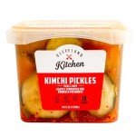 Cleveland Kitchen Kimchi Pickle Chips - Lightly Fermented, Fresh & Crunchy, Bold Kimchi Flavor with a Hint of Spicy Peppers, Vegan & Kosher, 16 oz