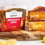 Cleveland Kitchen Kimchi Pickle Chips - Lightly Fermented, Fresh & Crunchy, Bold Kimchi Flavor with a Hint of Spicy Peppers, Vegan & Kosher, 16 oz