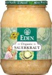 Eden Organic Sauerkraut, 32 oz Glass Jar, Fine Cut